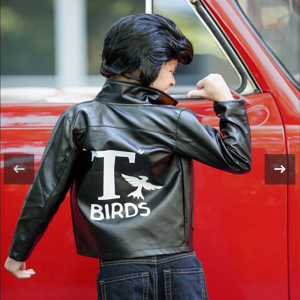 Grease Faux Leather Jacket
